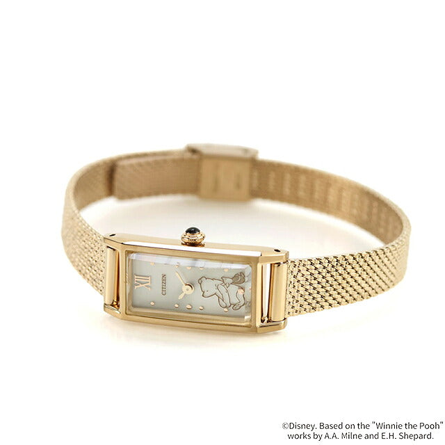CITIZEN Kii EG7042-44W Beige Winnie the Pooh Eco-Drive Limited Women's Watch product image