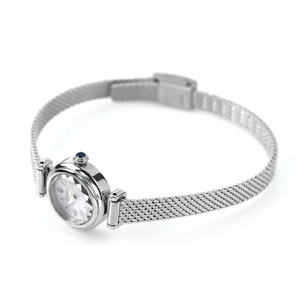 CITIZEN EG7080-53A Silver Key Eco-Drive Round Mesh Kii Women's Watch