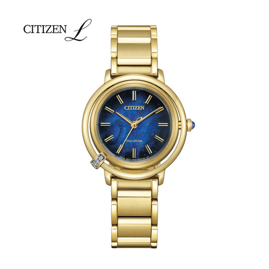 CITIZEN Eco-Drive EM1099-57L Blue Stainless Steel Women's Watch