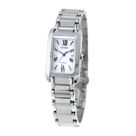 CITIZEN L Square Collection EW5620-55A White Solar Women's Watch product image