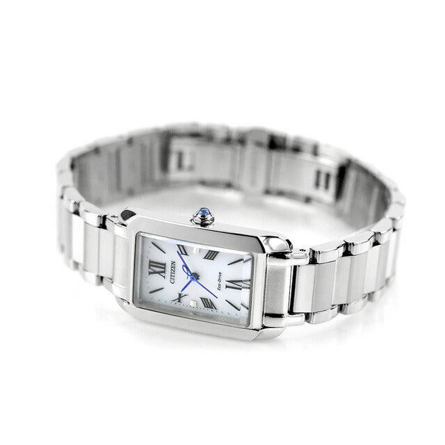 CITIZEN L Square Collection EW5620-55A White Solar Women's Watch product image