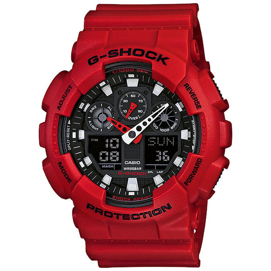 G-SHOCK 100 Series CASIO G-SHOCK GA-100B-4AJF Red Men's Watch