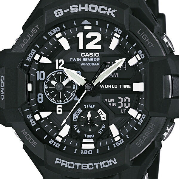 CASIO G-SHOCK GRAVITYMASTER GA-1100-1AJF Black Men's Watch