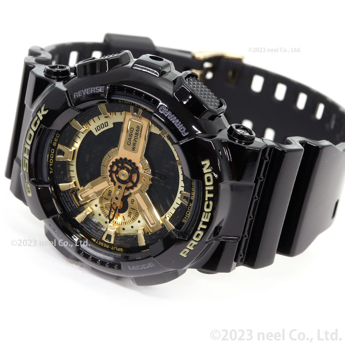 CASIO G-SHOCK GA-110GB-1AJF black & Gold Men's Watch