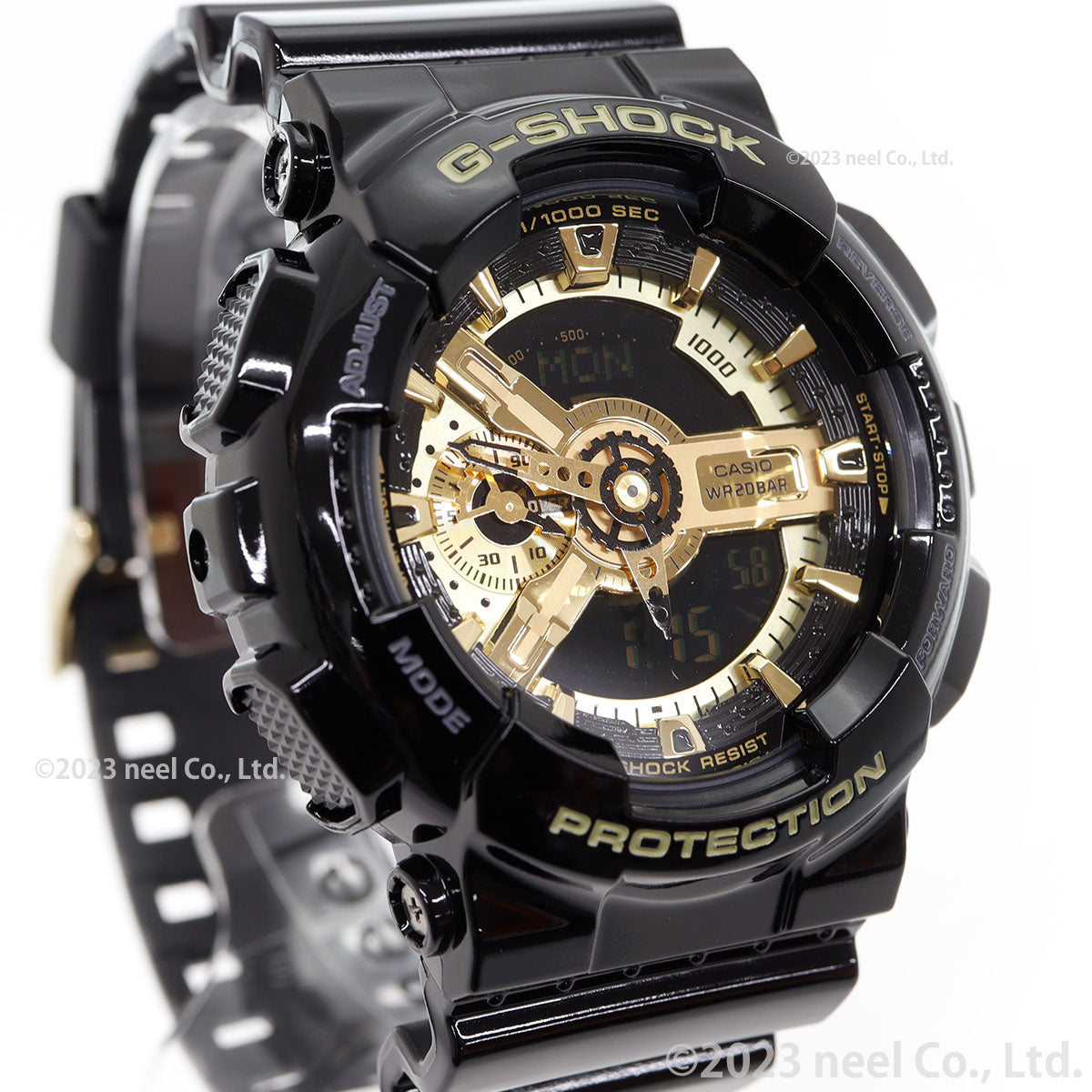 CASIO G-SHOCK GA-110GB-1AJF black & Gold Men's Watch