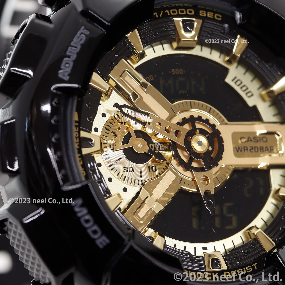 CASIO G-SHOCK GA-110GB-1AJF black & Gold Men's Watch