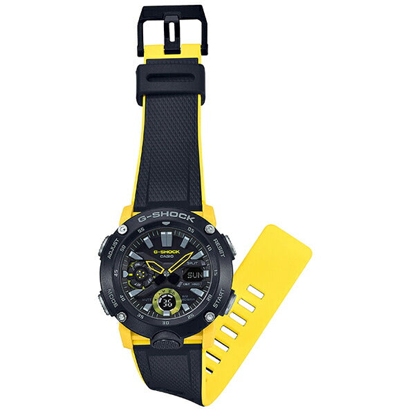 CASIO G-SHOCK GA-2000-1A9JF Black Yellow Carbon Core Guard Men Watch in Box New