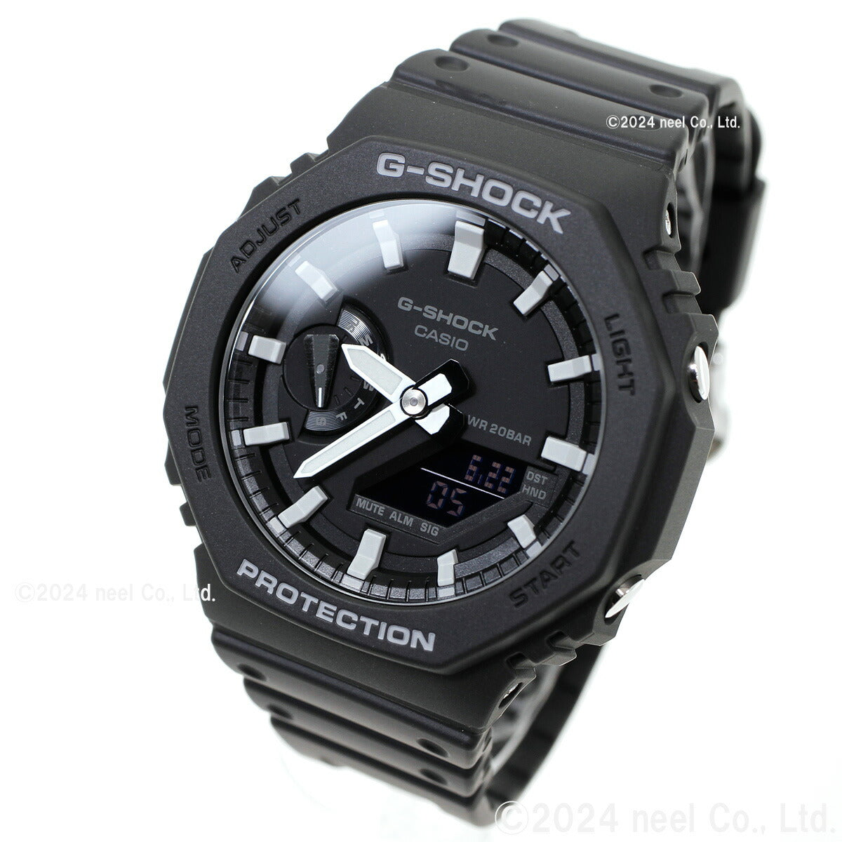 CASIO G-Shock GA-2100-1AJF Carbon Core Black Men's Watch