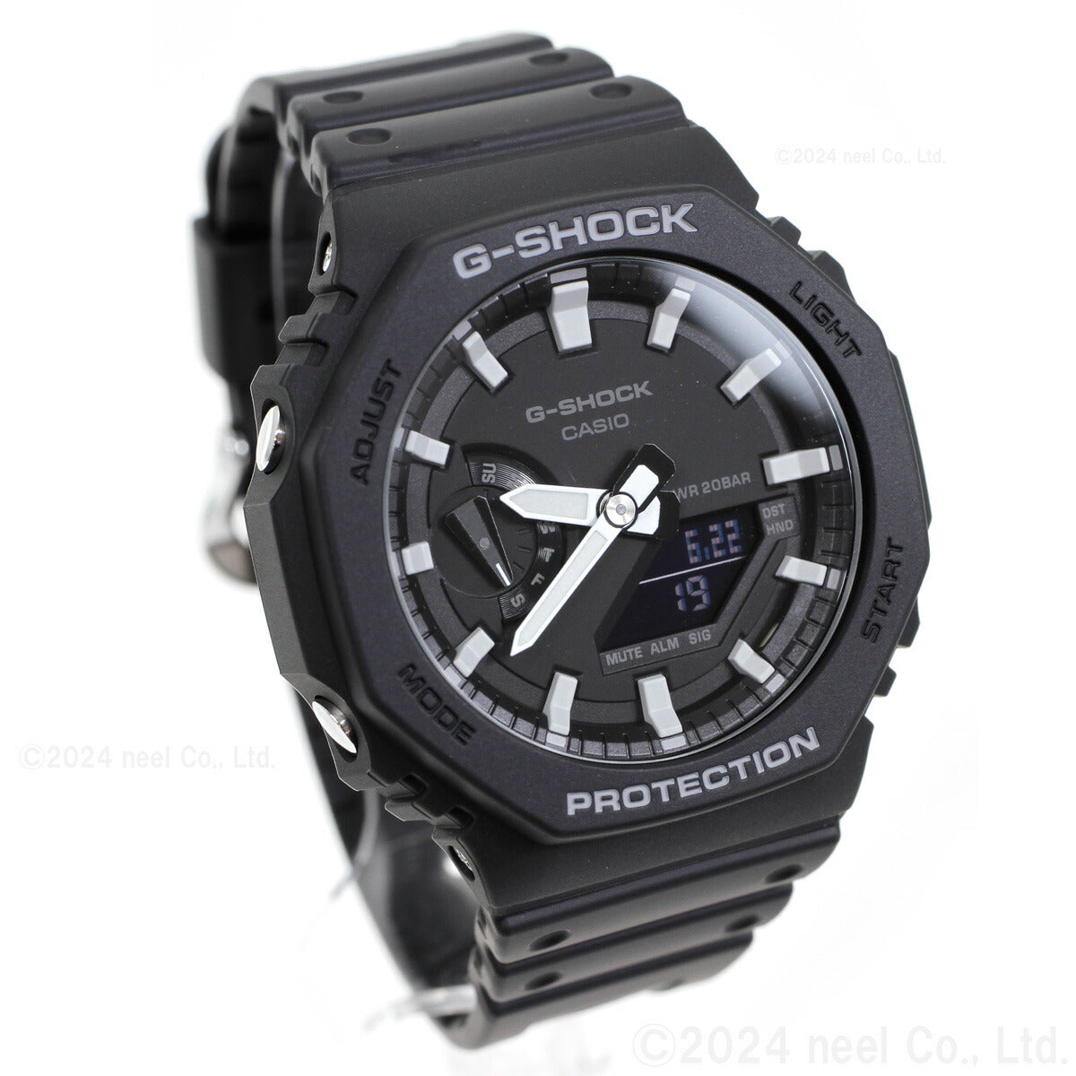 CASIO G-Shock GA-2100-1AJF Carbon Core Black Men's Watch