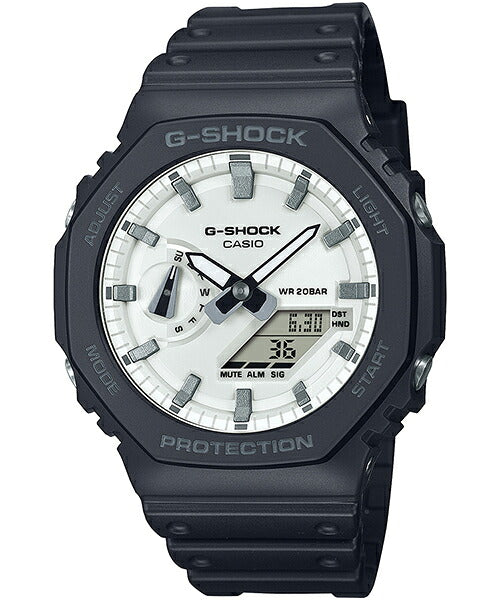 CASIO G-SHOCK GA-2100WD-1AJF White Analog Digital Men's Watch