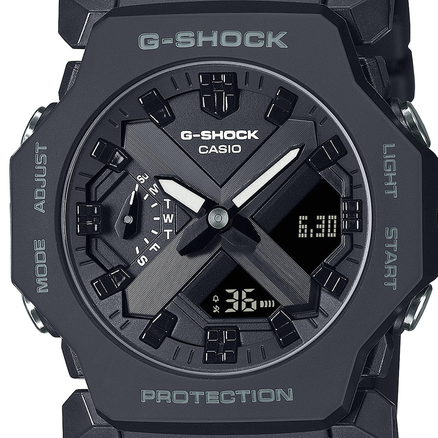 CASIO G-SHOCK GA-2300-1AJF Black Ana-Digi Unisex Watch