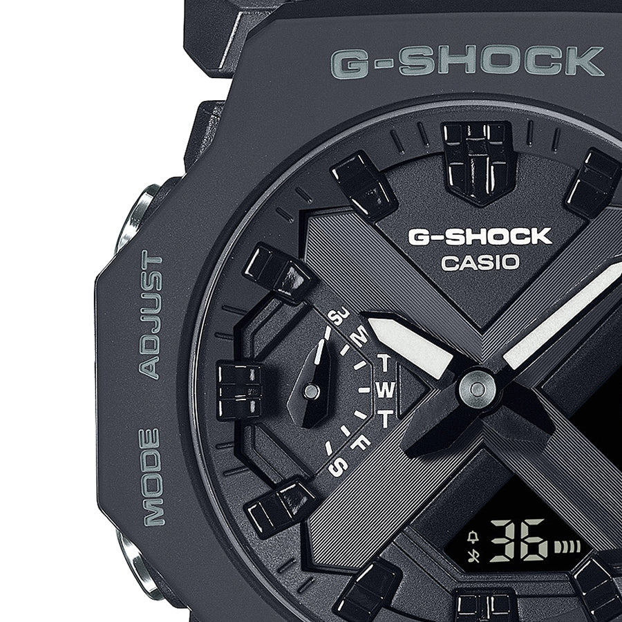CASIO G-SHOCK GA-2300-1AJF Black Ana-Digi Unisex Watch