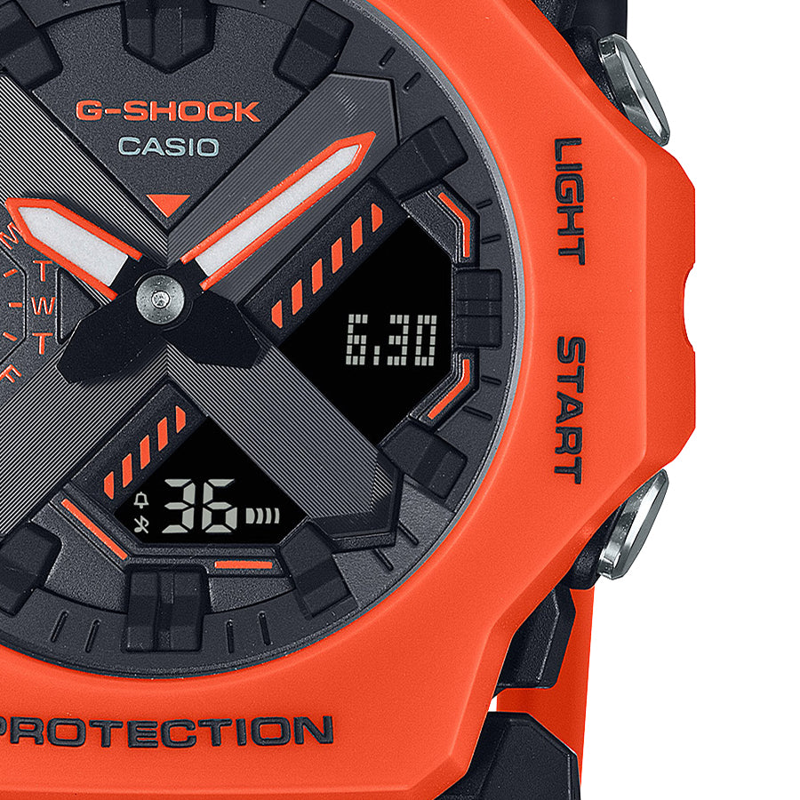 CASIO G-SHOCK GA-2300FL-4AJF Black Minimal Quartz Men's Watch