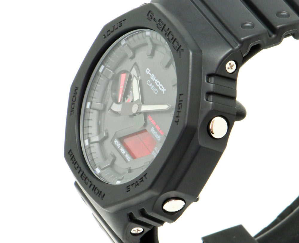 CASIO G-SHOCK GA-B2100BBR-1AJF Black Red Solar Bluetooth Men's Watch