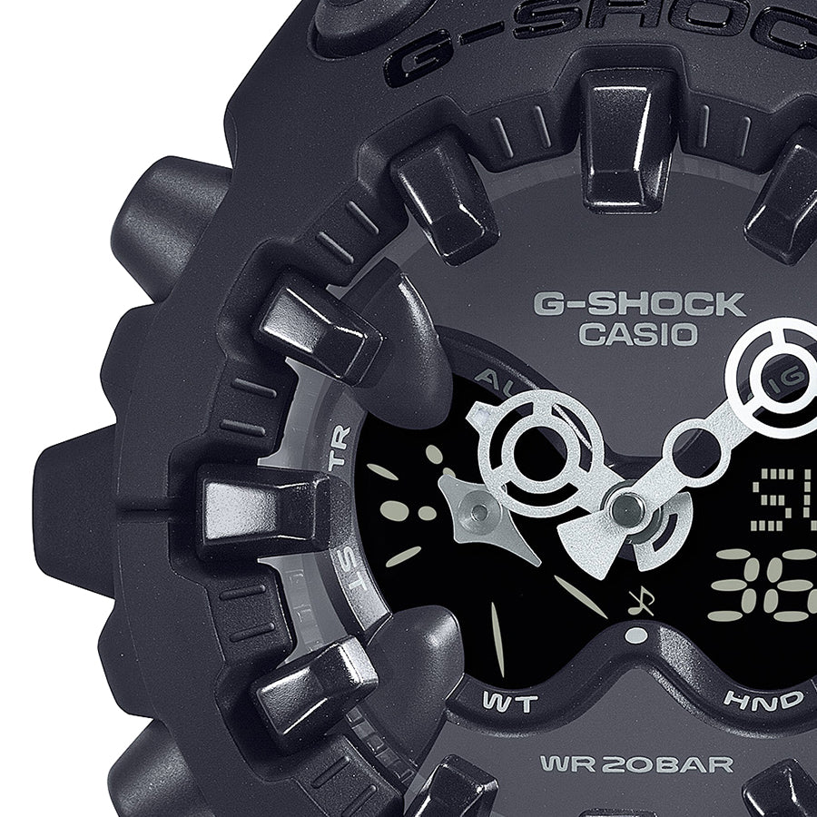 CASIO G-SHOCK GA-V01-1AJF Black Analog Digital Men's Watch