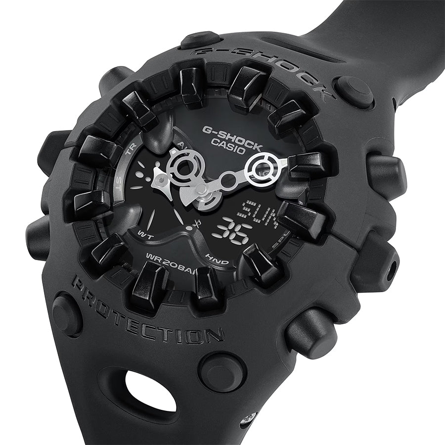 CASIO G-SHOCK GA-V01-1AJF Black Analog Digital Men's Watch
