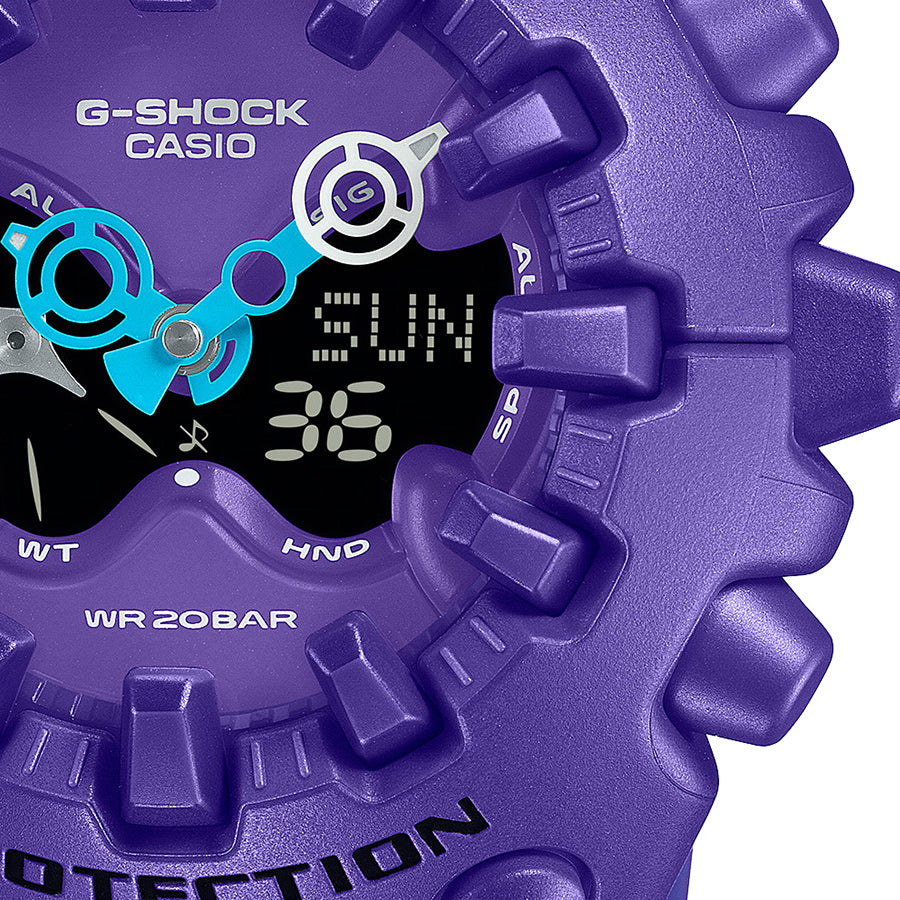 CASIO G-SHOCK GA-V01-2AJF Purple Quartz Analog-Digital Men's Watch