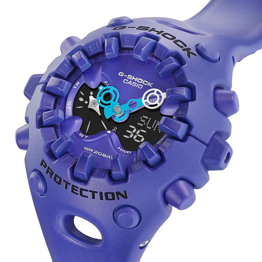 CASIO G-SHOCK GA-V01-2AJF Purple Quartz Analog-Digital Men's Watch