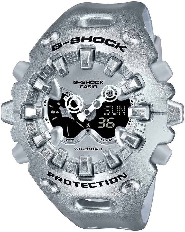 CASIO G-SHOCK GA-V01A-8AJF Silver Quartz Analog-Digital Men's Watch