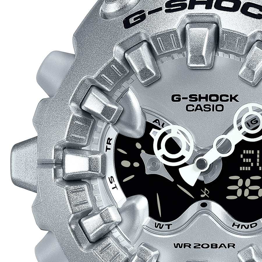 CASIO G-SHOCK GA-V01A-8AJF Silver Quartz Analog-Digital Men's Watch