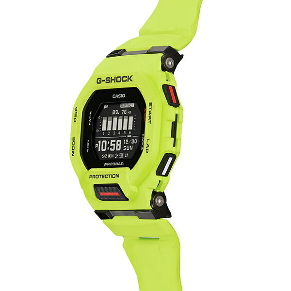 CASIO G-SHOCK G-SQUAD GBD-200-9JF Yellow Bluetooth Men's Watch