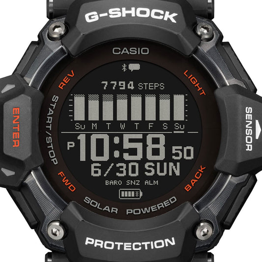 CASIO G-SHOCK GBD-H2000-1AJR Black G-SQUAD Sport Men's Watch