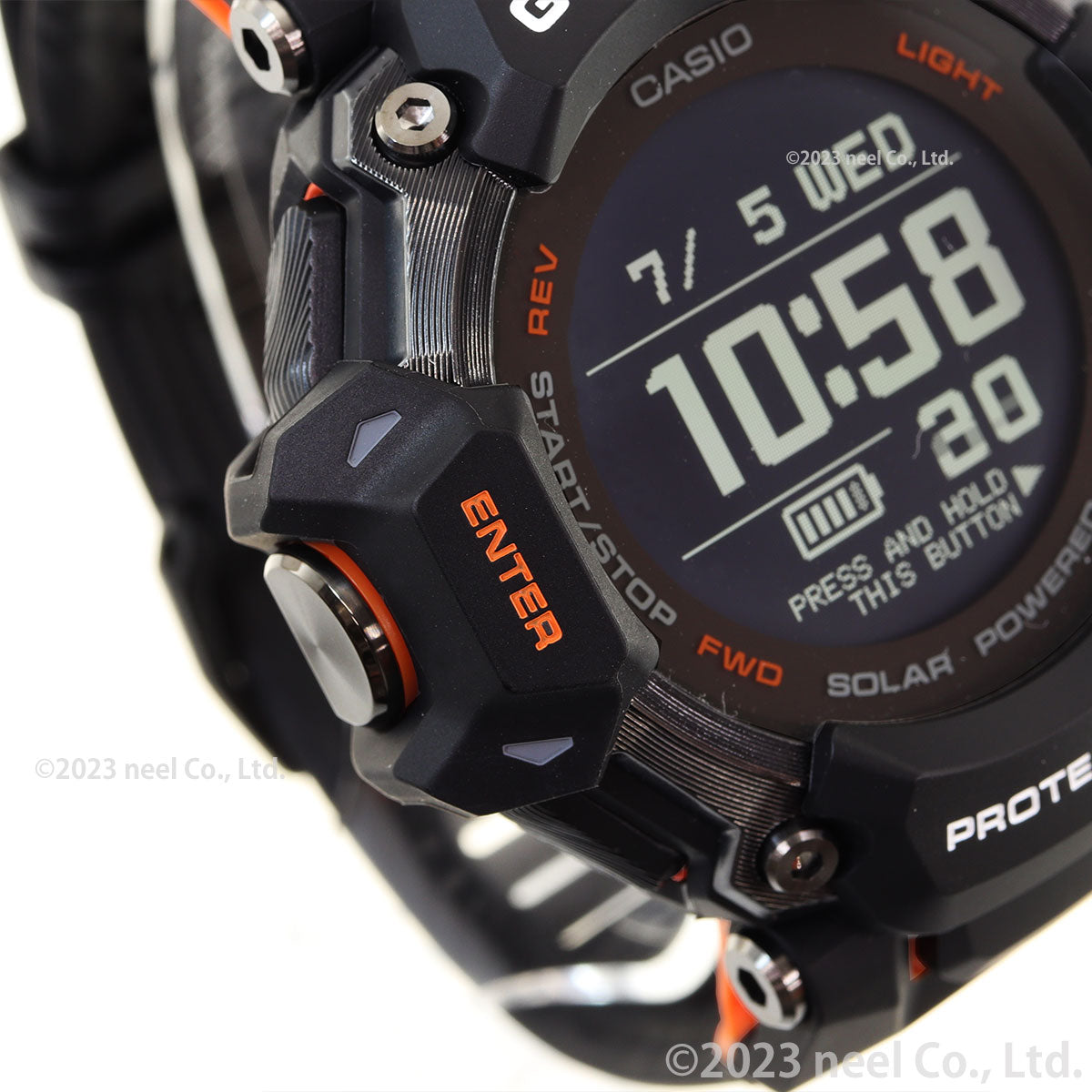 CASIO G-SHOCK GBD-H2000-1AJR Black G-SQUAD Sport Men's Watch
