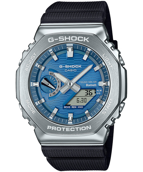 G-SHOCK G-SHOCK Bluetooth CASIO G-SHOCK GBM-2100A-2BJF Blue Solar Bluetooth Men's Watch Solar quartz