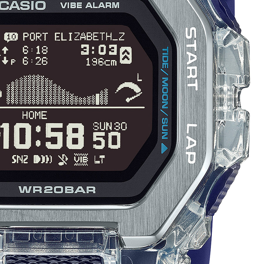 CASIO G-SHOCK GBX-100S-2JF Black Digital Bluetooth Men's Watch
