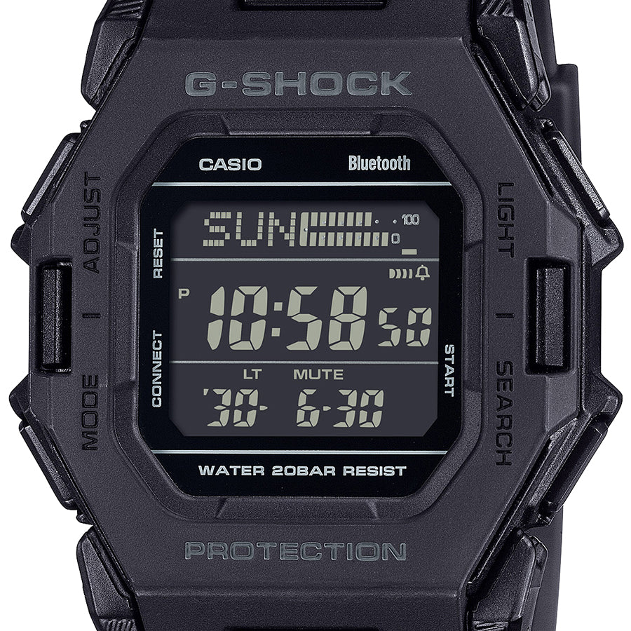 CASIO G-SHOCK GD-B500-1JF Black Bluetooth Digital Unisex Watch