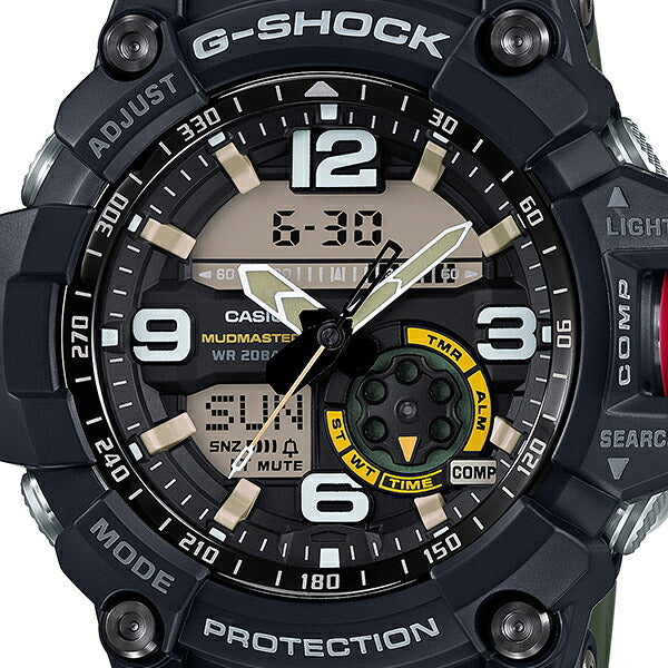 G-SHOCK MUDMASTER GG-1000-1A3JF Black Green Twin Sensor Men's Watch product image