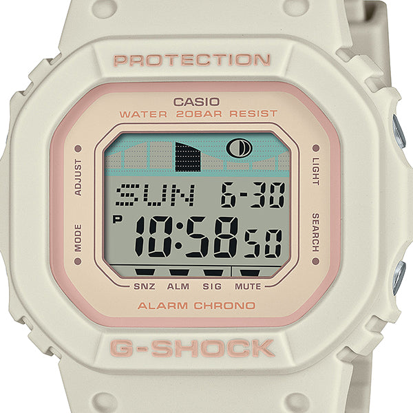G-SHOCK G-LIDE GLX-S5600-7JF Off White Digital Quartz Women's Watch product image