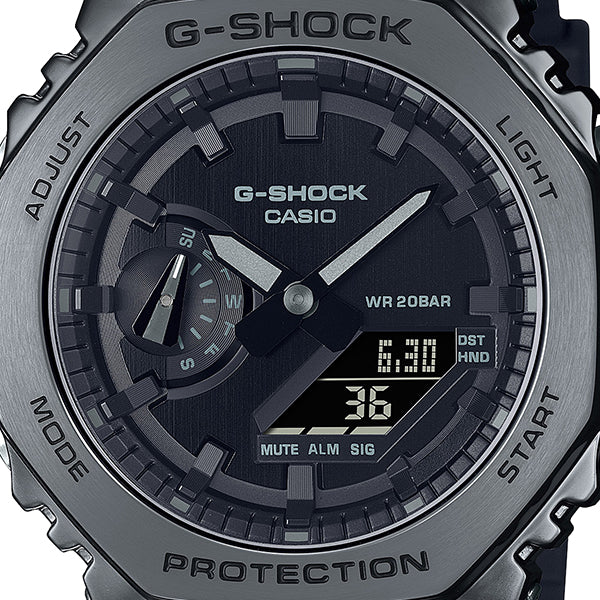 CASIO G-SHOCK GM-2100BB-1AJF Black Blackout Metal Men's Watch
