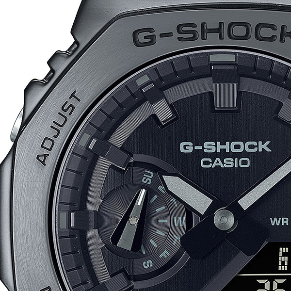 CASIO G-SHOCK GM-2100BB-1AJF Black Blackout Metal Men's Watch