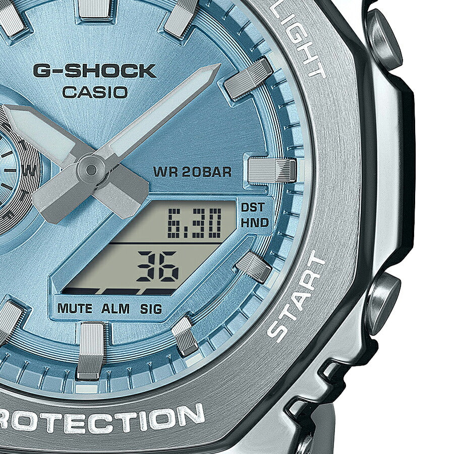 CASIO G-SHOCK GM-2110D-2AJF Blue Stainless Steel Men's Watch