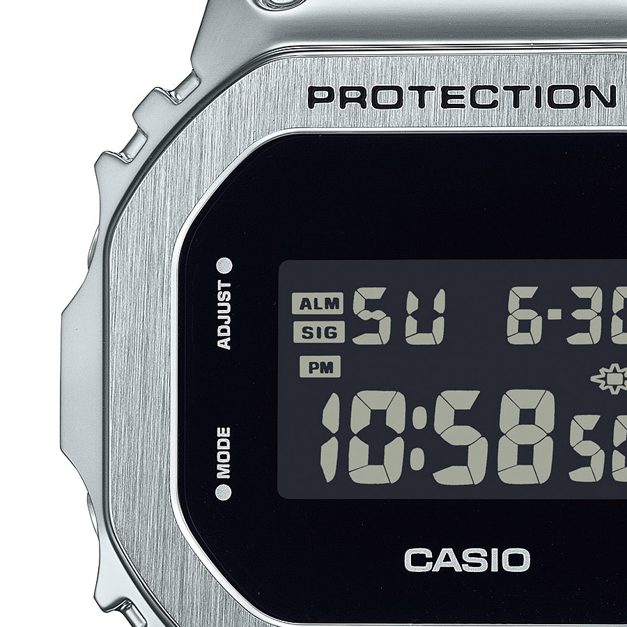 CASIO G-SHOCK GM-5600U-1JF Black Metal Bezel Men's Watch