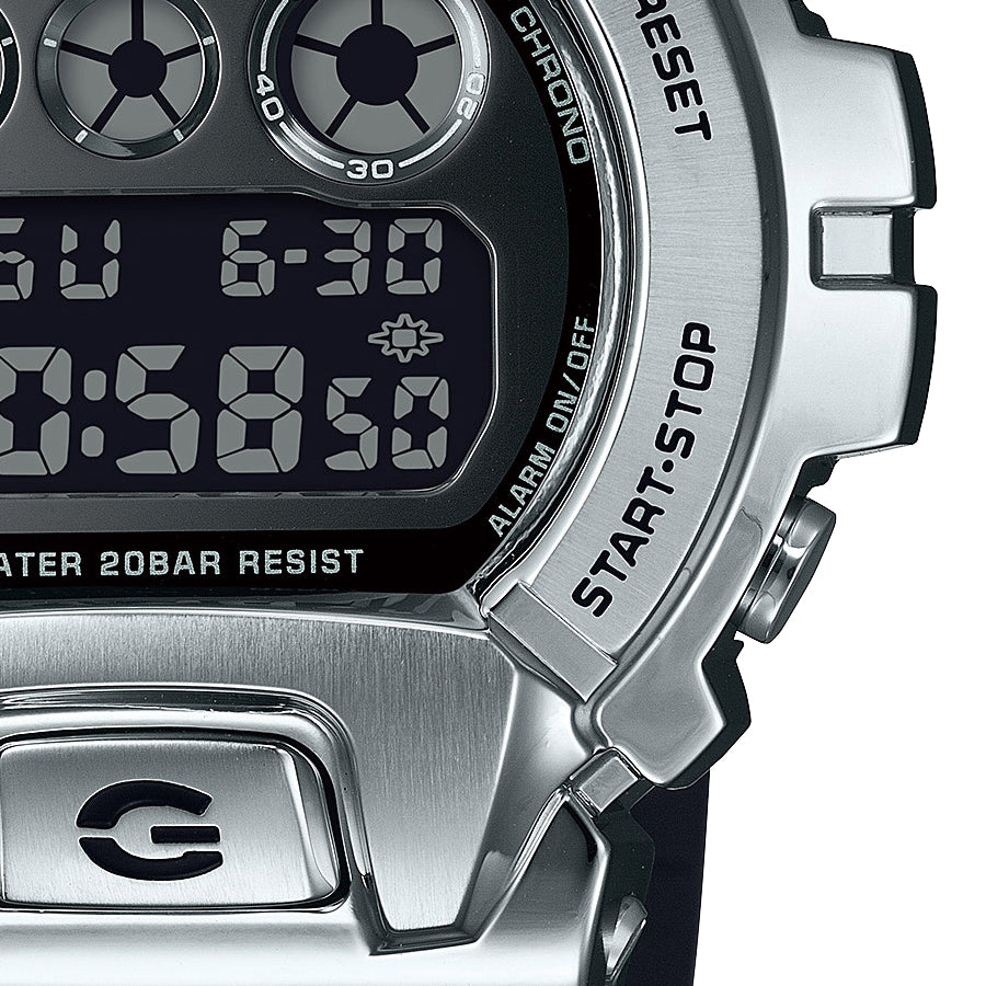 CASIO G-SHOCK GM-6900U-1JF Black Metal Bezel Men's Watch