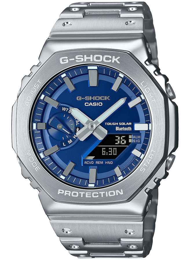 CASIO G-SHOCK GM-B2100AD-2AJF Blue Full Metal Solar Men's Watch