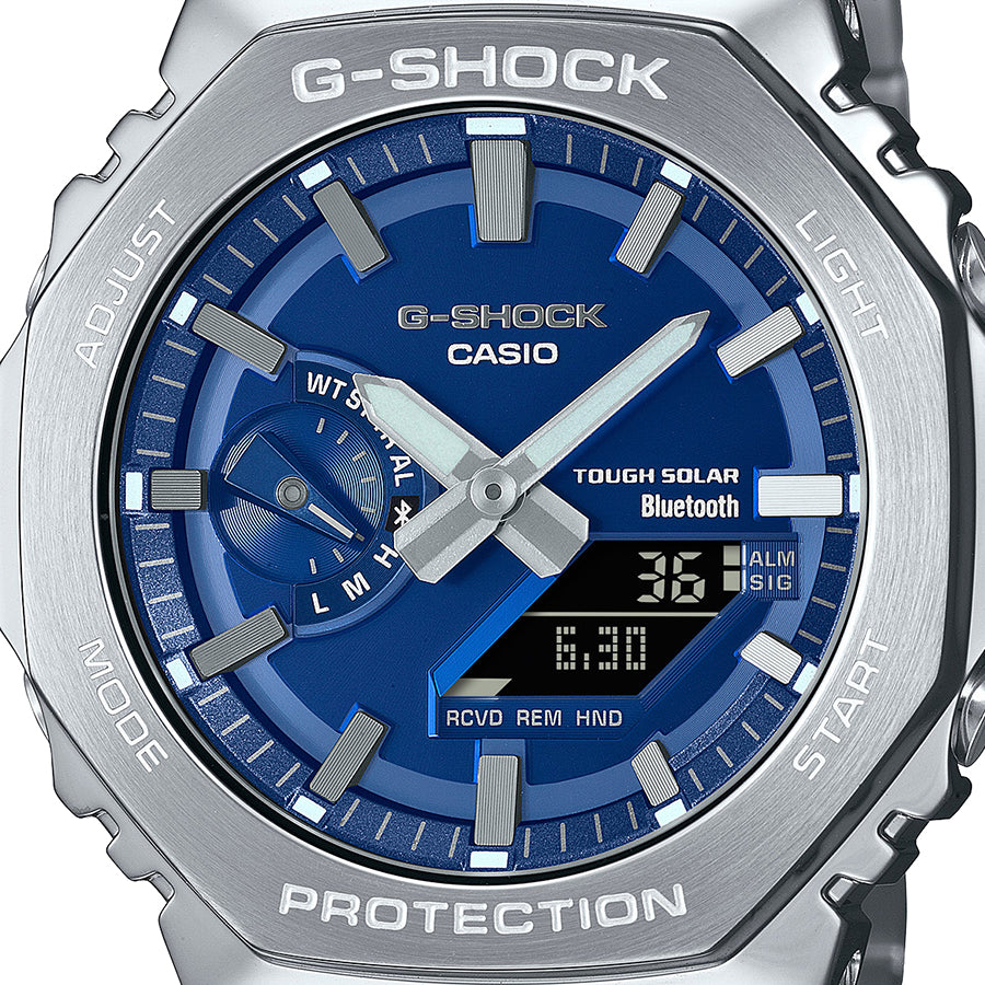 CASIO G-SHOCK GM-B2100AD-2AJF Blue Full Metal Solar Men's Watch