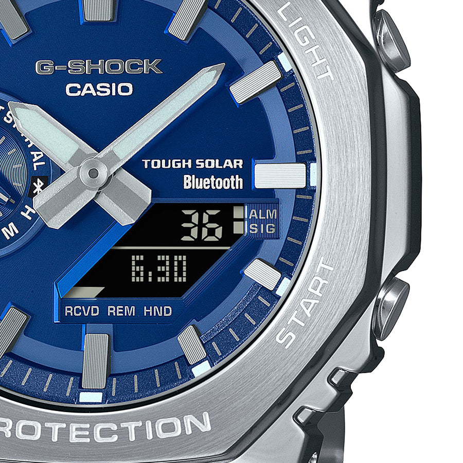 CASIO G-SHOCK GM-B2100AD-2AJF Blue Full Metal Solar Men's Watch