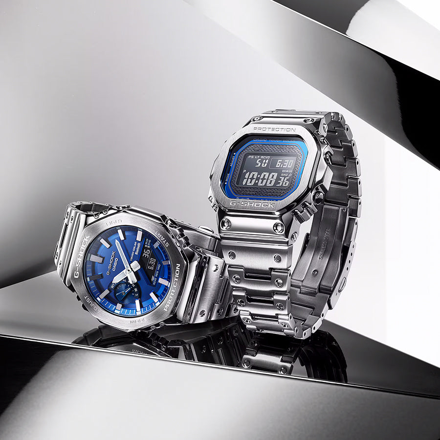 CASIO G-SHOCK GM-B2100AD-2AJF Blue Full Metal Solar Men's Watch