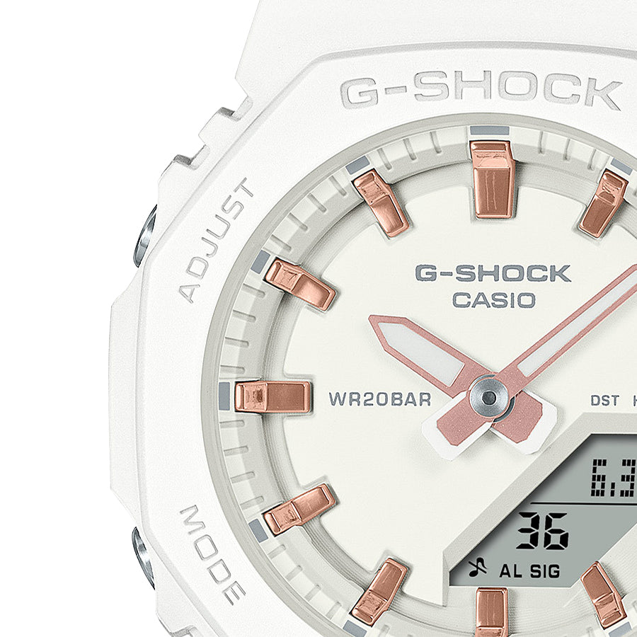 CASIO G-SHOCK GMA-P2100M-7AJF White Analog Digital Women's Watch