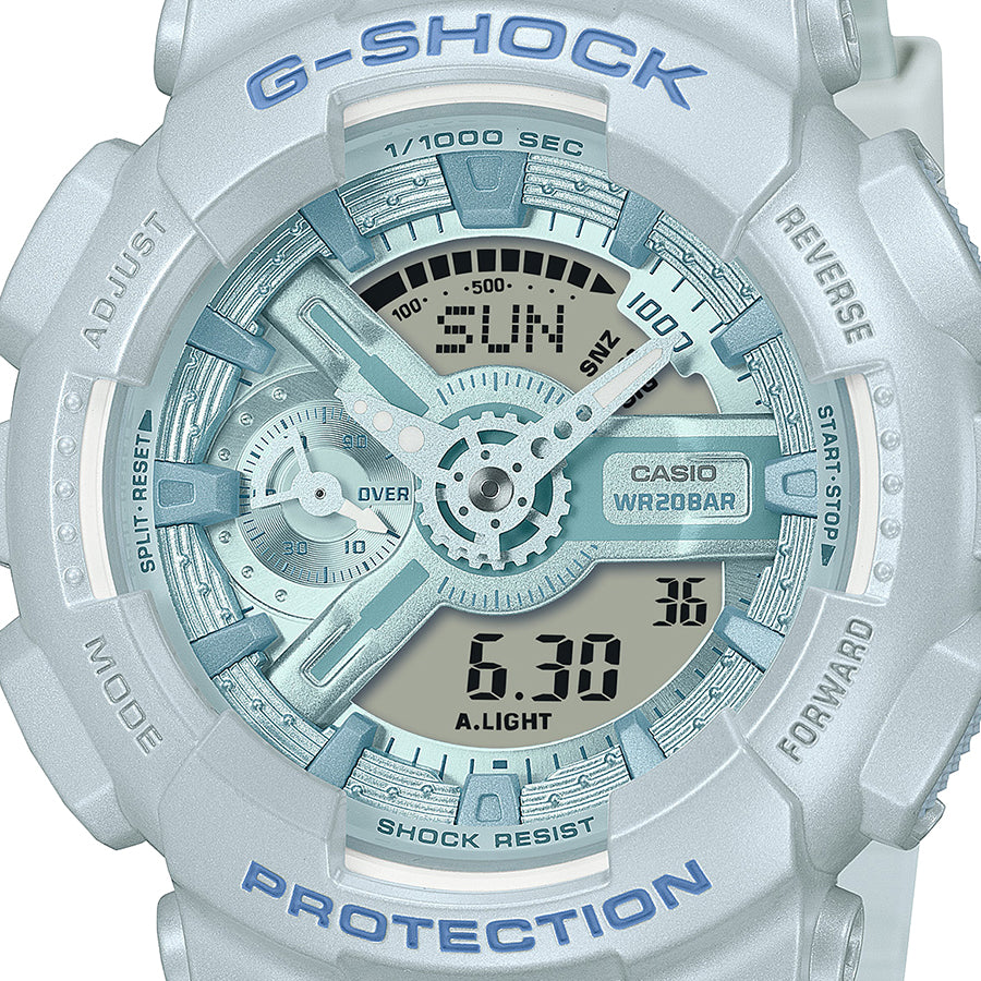 CASIO G-SHOCK GMA-S110ST-2AJF Blue Analog Digital Women's Watch