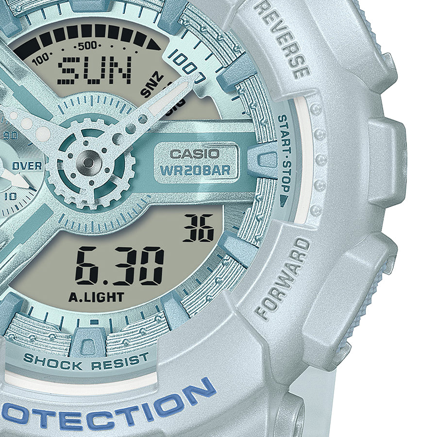 CASIO G-SHOCK GMA-S110ST-2AJF Blue Analog Digital Women's Watch
