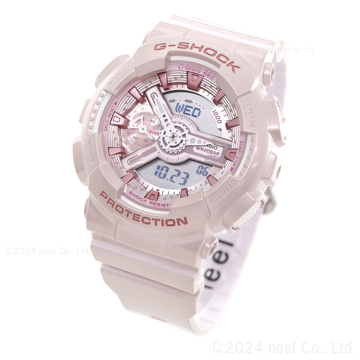 CASIO G-SHOCK GMA-S110ST-4AJF Pink Silky Mid-Size Women’s Watch