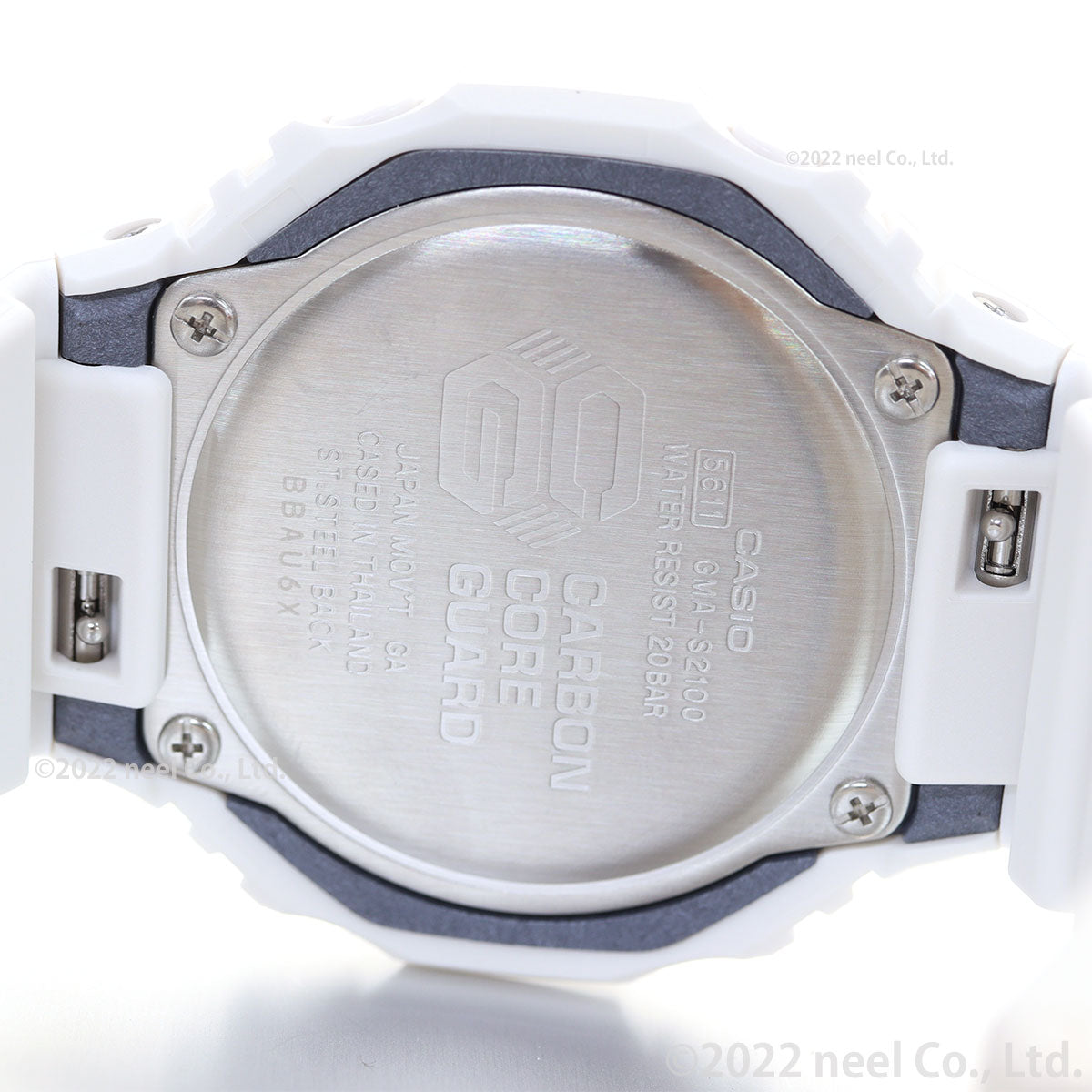 CASIO G-SHOCK GMA-S2100-7AJF White Analog Digital Women's Watch