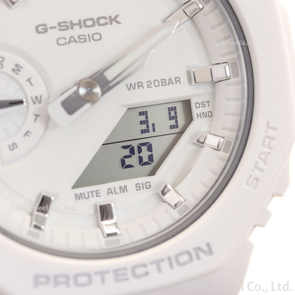 CASIO G-SHOCK GMA-S2100-7AJF White Analog Digital Women's Watch