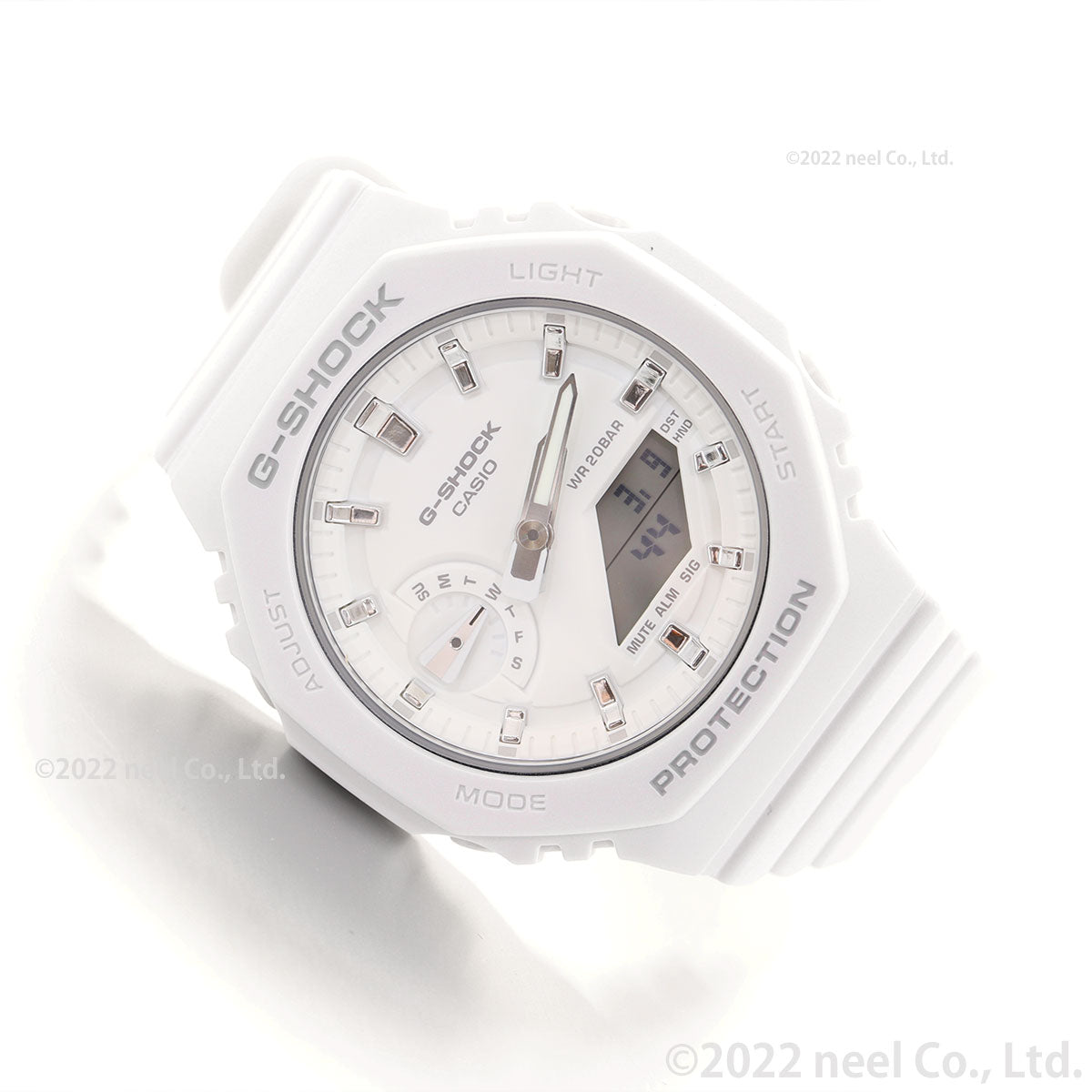 CASIO G-SHOCK GMA-S2100-7AJF White Analog Digital Women's Watch