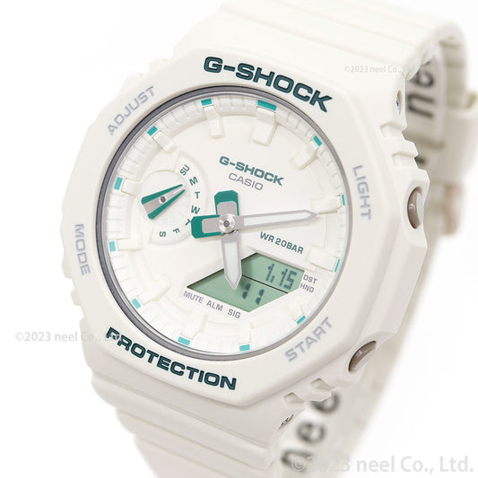 CASIO G-SHOCK GMA-S2100GA-7AJF White Chrono Alarm Women's Watch
