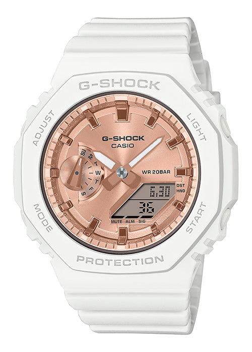 CASIO G-SHOCK GMA-S2100MD-7AJF White Rose Gold Women's Watch